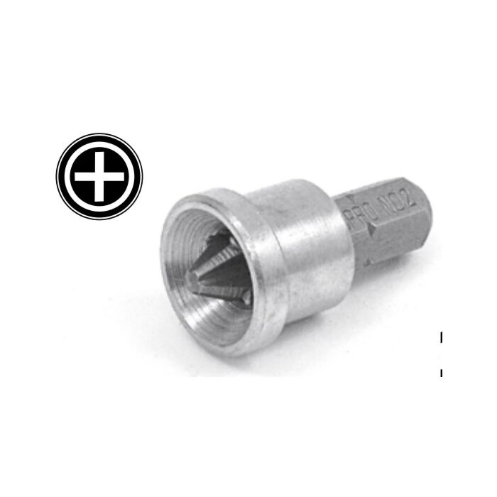 eazypower® #2 Phillips Indenter® 1 in Insert Bit