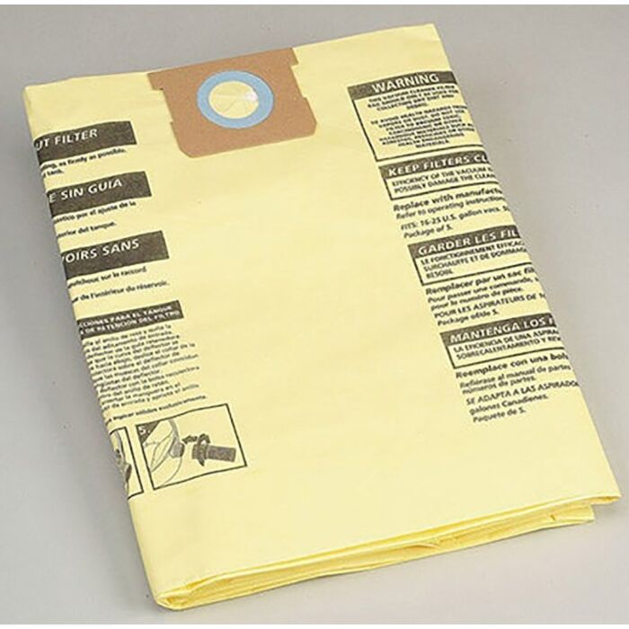 Shop Vac ShopVac 9067333 HighEfficiency Disposable Filter Bag, 15 to