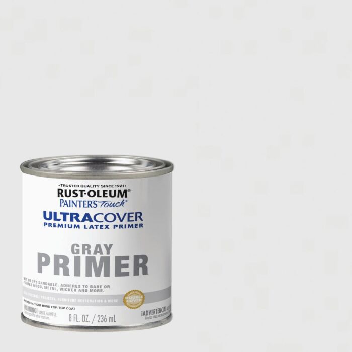 Rustoleum Painter's® Touch Ultra Cover Multi-Purpose Brush-On (Flat - Gray) 1/2 pt