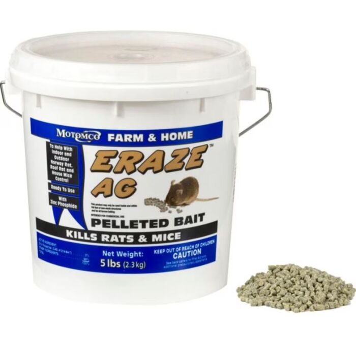 Eraze ERAZE RODENT PELLETS 5 LB