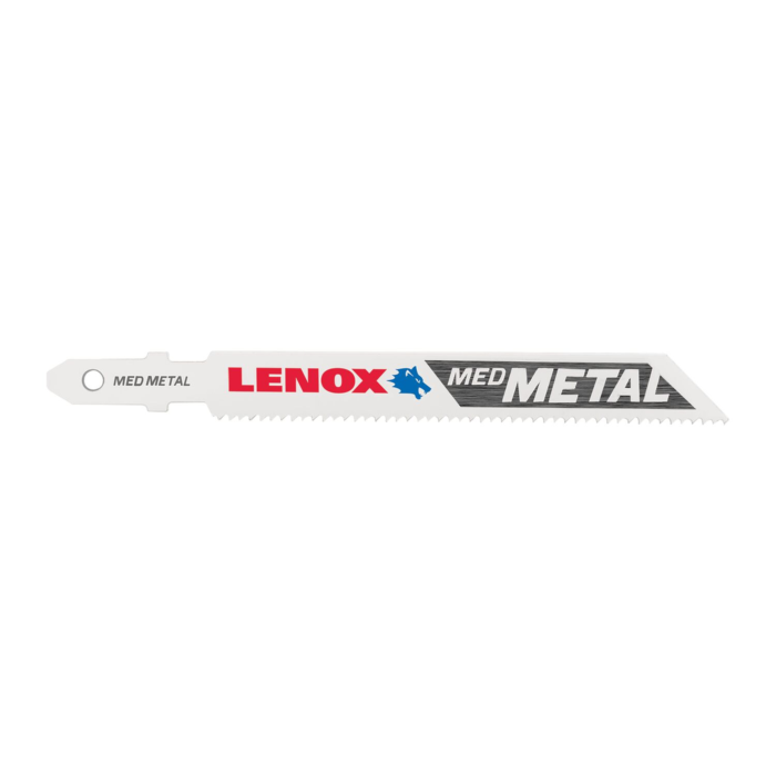 Lenox LENOX T-Shank Medium Metal Cutting Jig Saw Blade, 3 5/8" X 3/8" 18 Tpi, 3 Pack