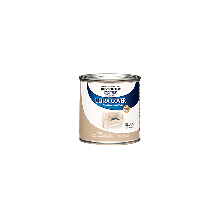 Rust-Oleum Painter's® Touch Ultra Cover - Multi-Purpose Brush-On - Half-Pint - Gloss Almond
