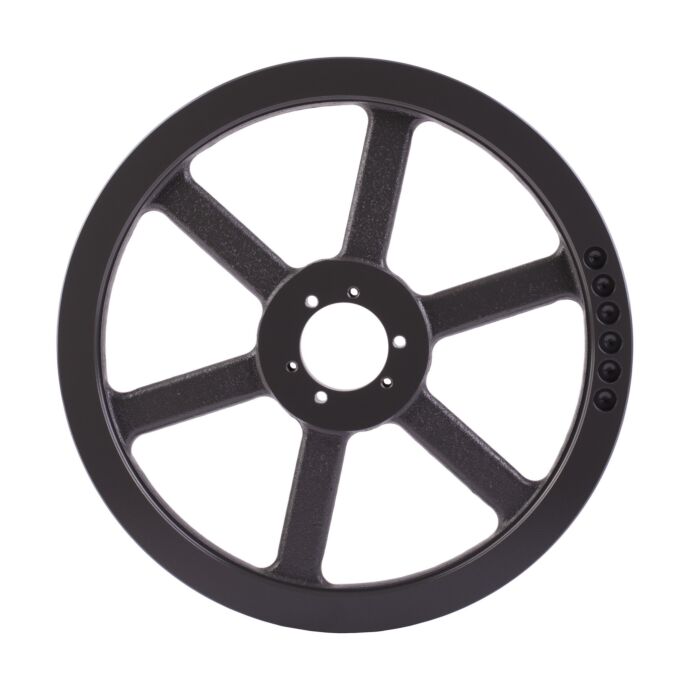 Amec 5.95" "B" V-Belt, 1 Groove Sheave, SDS Bushing