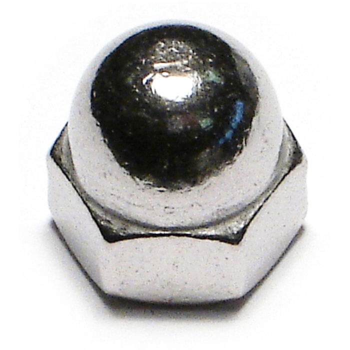 Acorn Cap Nut SS, 1/4-28