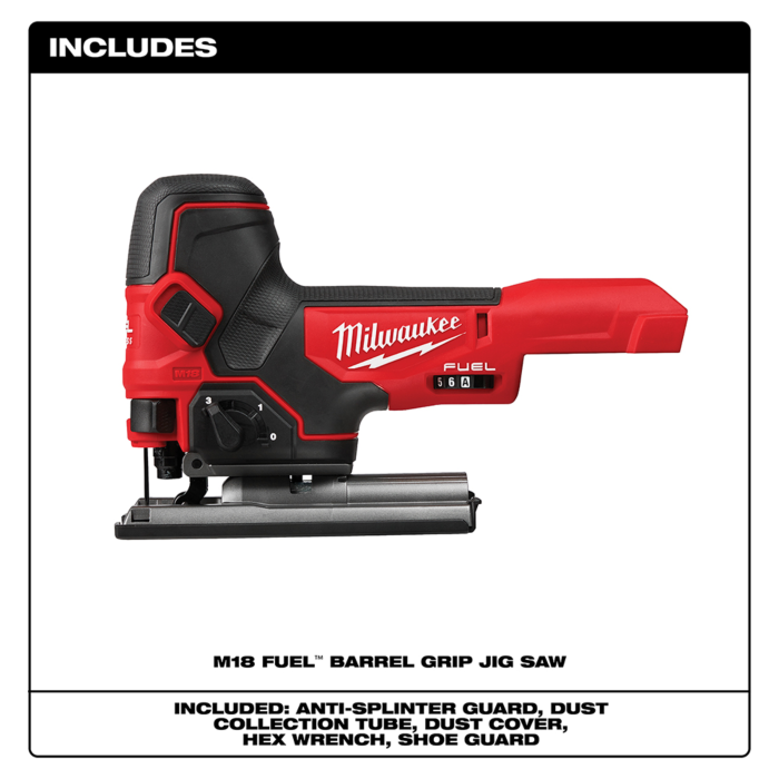 Milwaukee M18 FUEL Barrel Grip Jig Saw