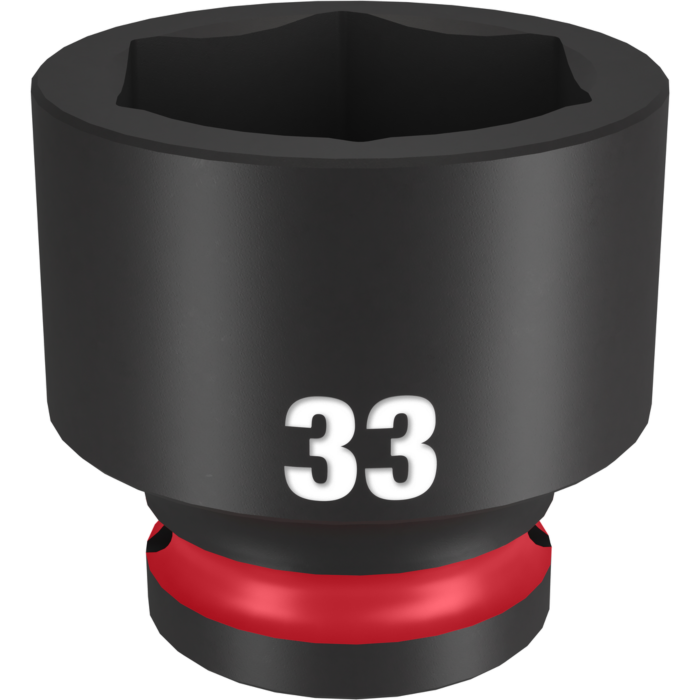 Milwaukee SHOCKWAVE™ Impact Duty 1/2" Drive 33MM Standard 6 Point Socket