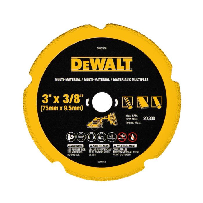 DEWALT 3 in. Diamond Multi-Material Blade