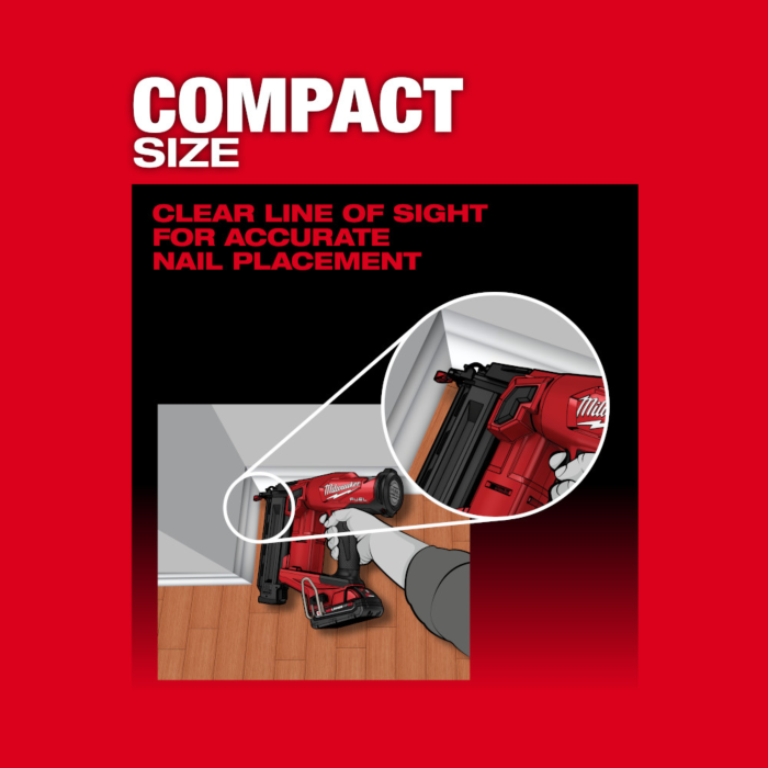 Milwaukee M18 FUEL™ 18 Gauge Brad Nailer Kit