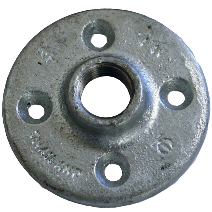3/8" Floor Flanges Galvanized