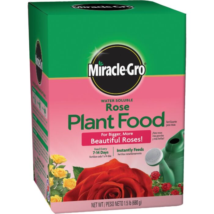 Miracle-Gro 1.5 Lb. Water Soluble Rose Plant Food