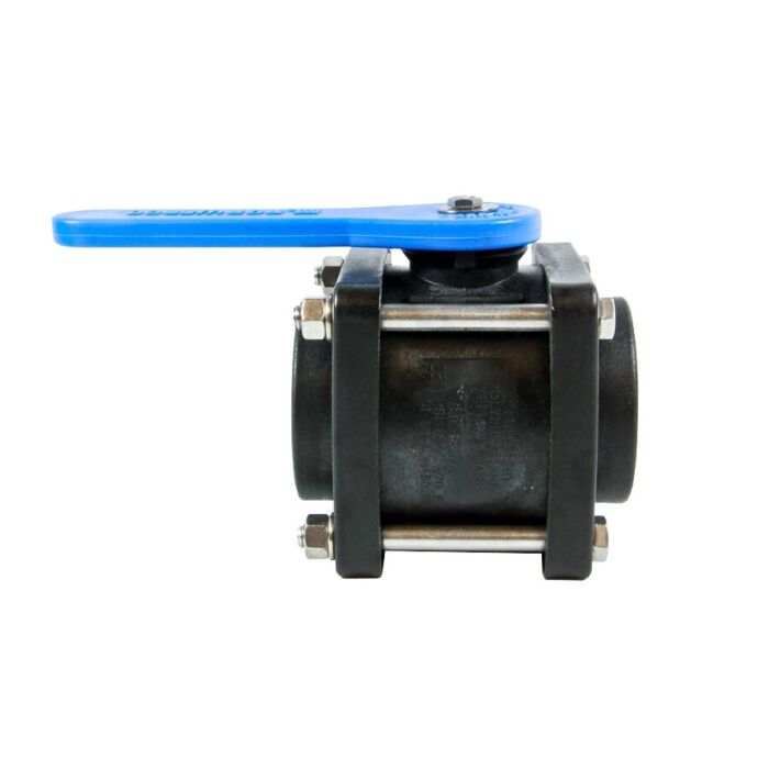 Norwesco 2 in FNPT x FNPT Connection Type Full Port Type Compact Bolted Ball Valve