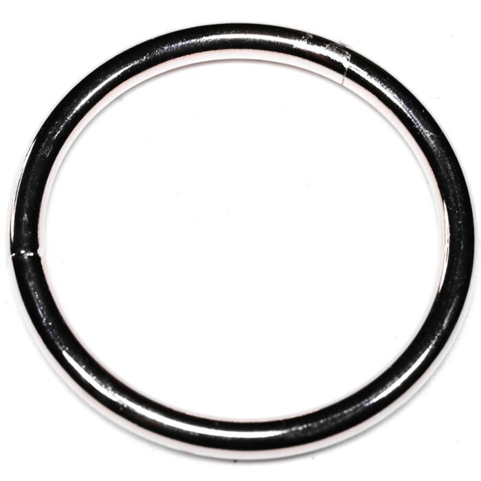 1/4"x2-1/2" Steel Ring Nickel