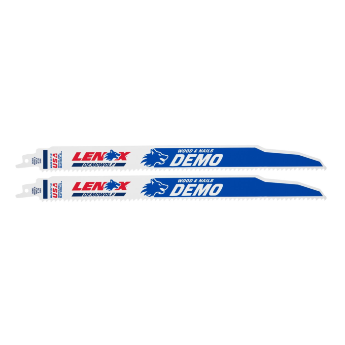 Lenox LENOX DEMOWOLF Reciprocating Saw Blades 6 TPI 305 x 25 x 1.6 mm 1/PK