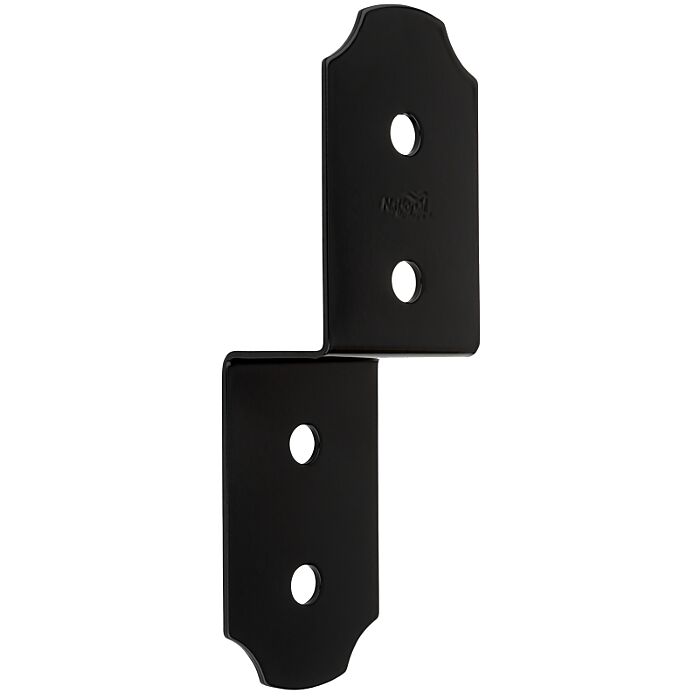 National Hardware Hartley 1219BC Series N800-006 Joist Tie, 9-1/2 in L, 3 in W, Steel, Storm Shine/Powder-Coated, Black