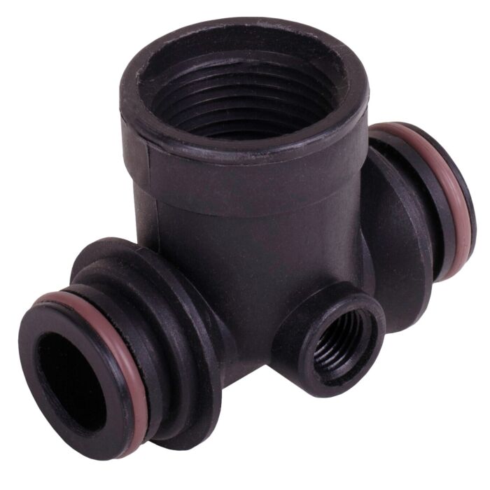 Wilger 1 in ORS Male x ORS Male x FNPT Flow Indicator Tee