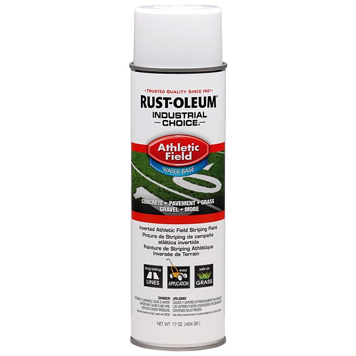 Rust-Oleum Industrial Choice AF1600 Athletic Field Striping Paint (White) 17 oz