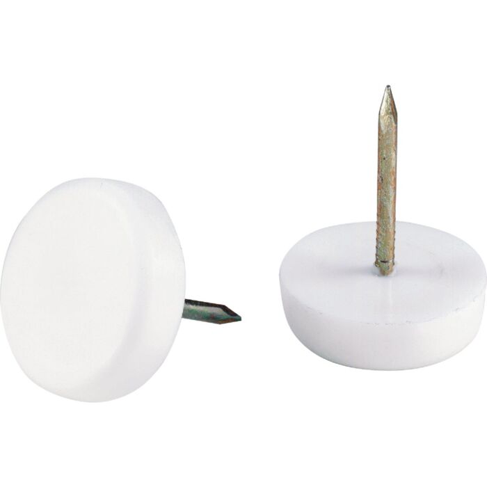 Do it 3/4 In. Plastic Round Nail on Furniture Glide (4pk)