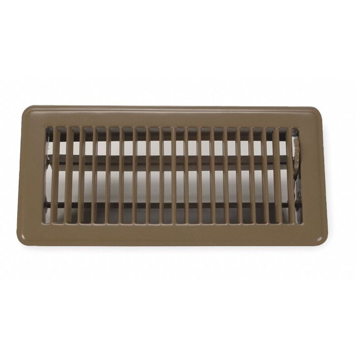 Louvered 45 deg 1/2 in Floor Register Register
