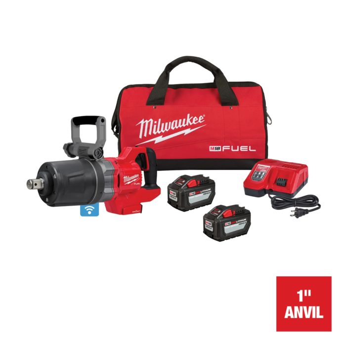 Milwaukee M18 FUEL™ 1" D-Handle High Torque Impact Wrench w/ ONE-KEY™ Kit