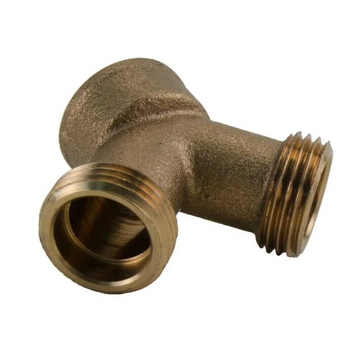 3/4" FHT x MHT x MHT Y-Connector