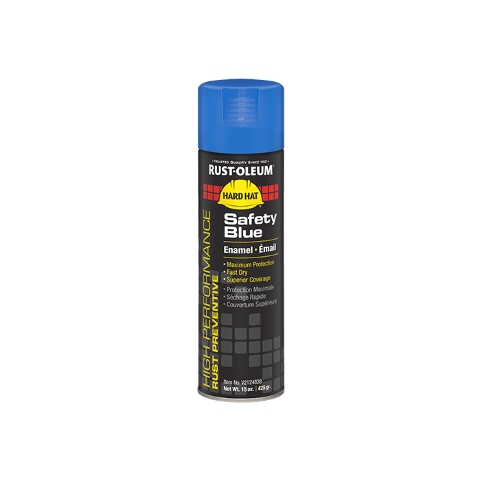 Rust-Oleum High Performance V2100 Enamel Spray Paint (Safety Blue) 15 oz