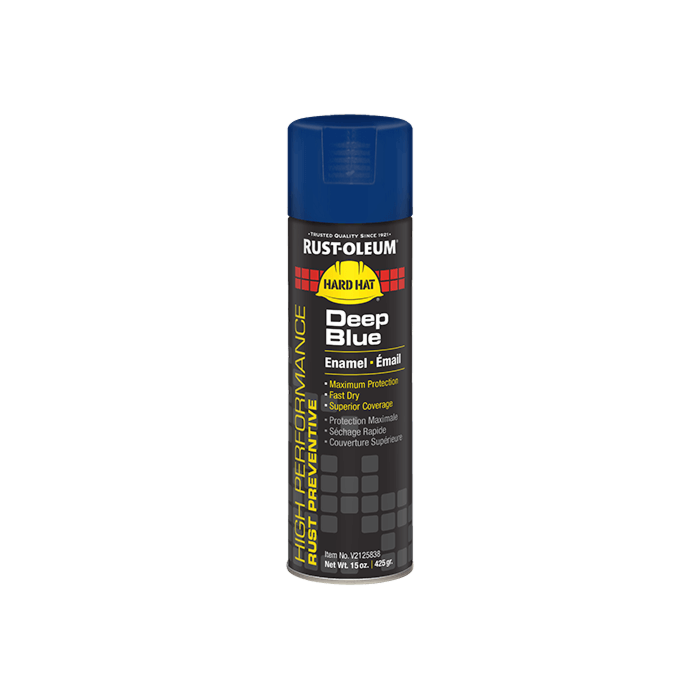 Rust-Oleum High Performance V2100 Enamel Spray Paint (Deep Blue) 15 oz