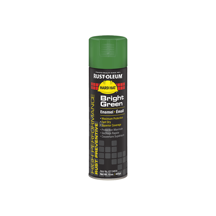 Rust-Oleum High Performance V2100 Enamel Spray Paint (Bright Green) 15 oz