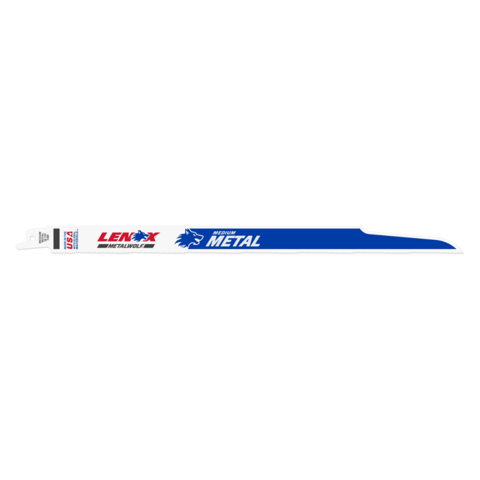 Lenox LENOX METALWOLF WAVE EDGE Reciprocating Saw Blades 18 TPI 12 x 19 x 0.9 mm 5/PK
