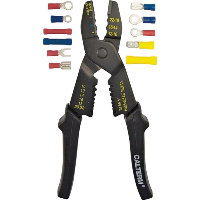 CALTERM Terminal and Crimping Tool Kit (100pc)