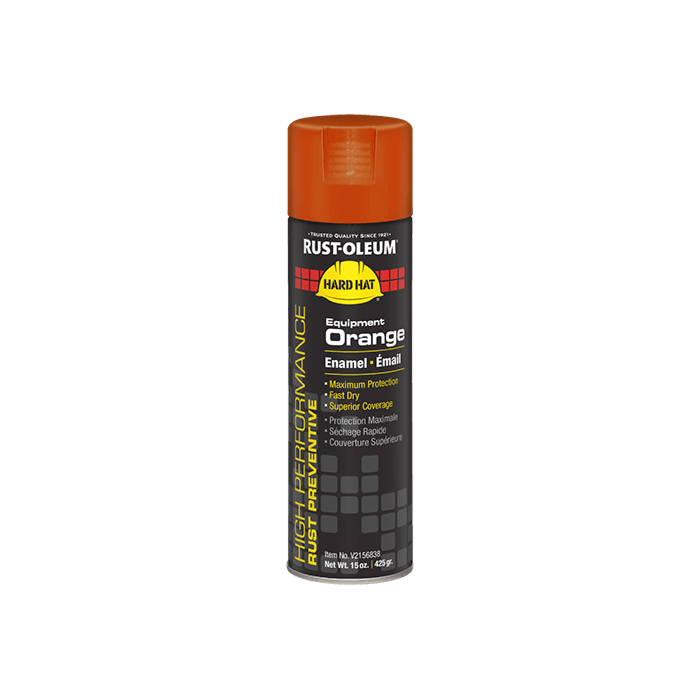 Rust-Oleum High Performance V2100 Enamel Spray Paint (Equipment Orange) 15 oz