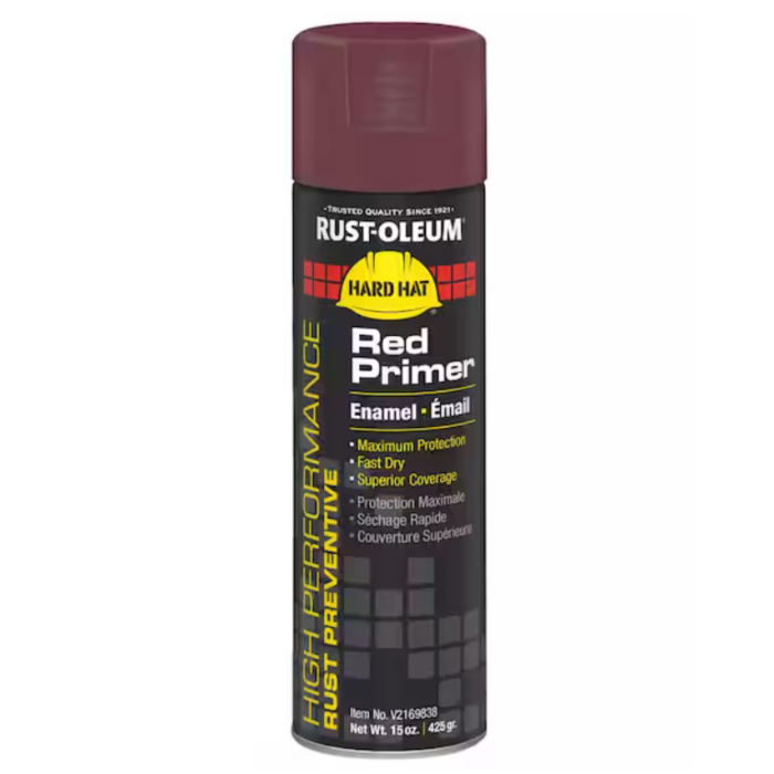 Rust-Oleum High Performance V2100 Enamel Spray Primer (Red) 15 oz