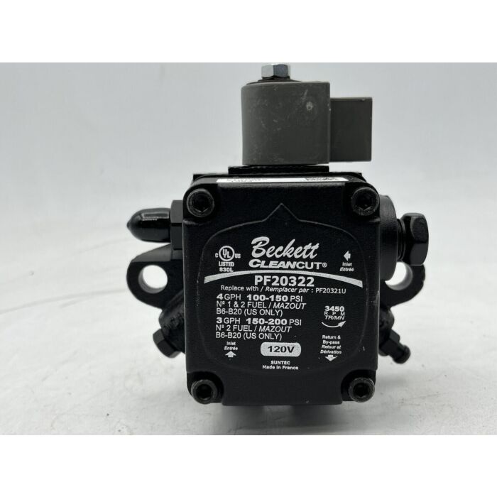Beckett® 120 V Black 5.25 in Oil Burner Cleancut Pump