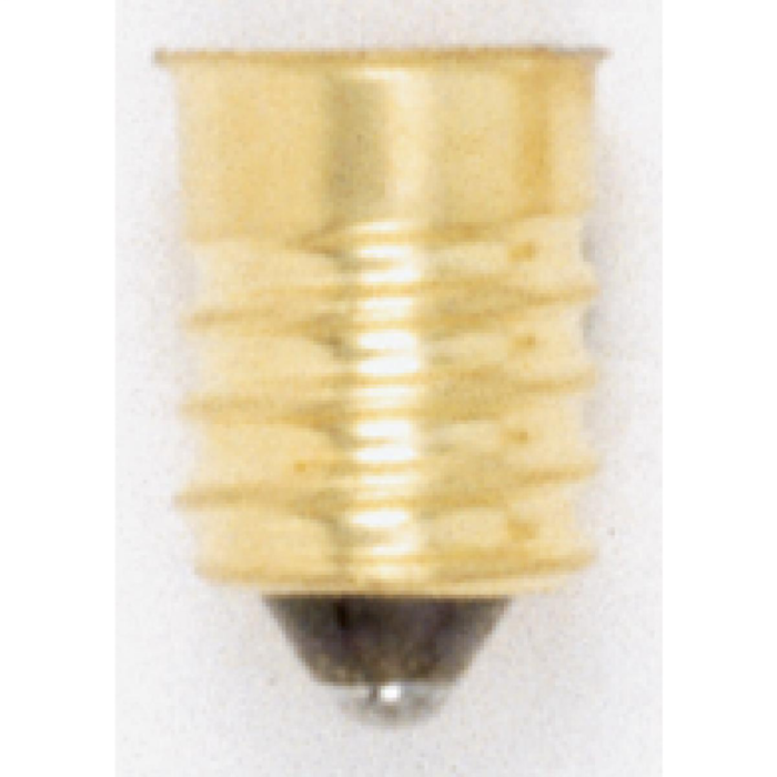 Satco French To Candelabra E14 - E12 Reducer, 75W, 120V