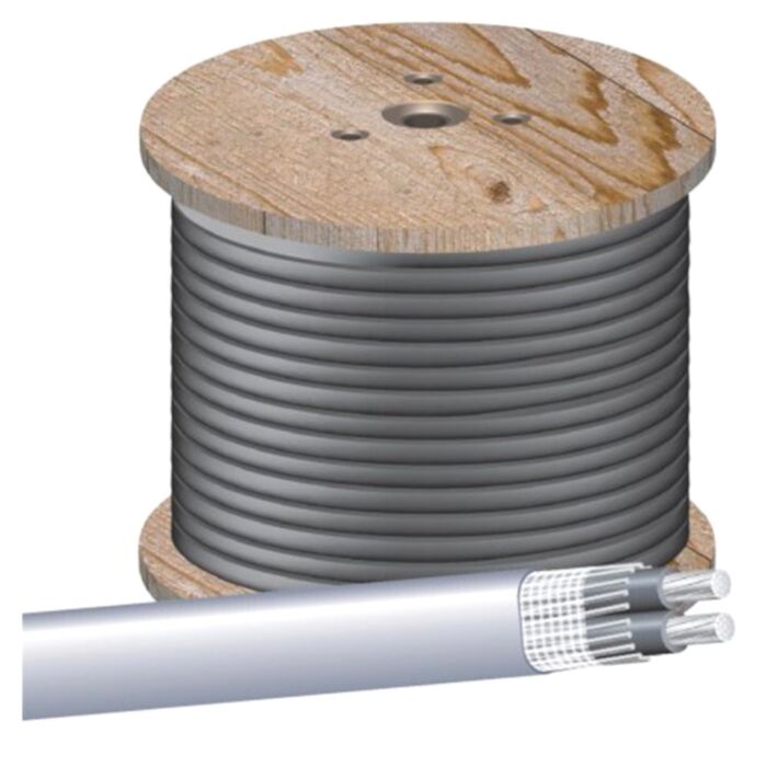 2/1 AWG Aluminum Stranded Service Entrance Cable