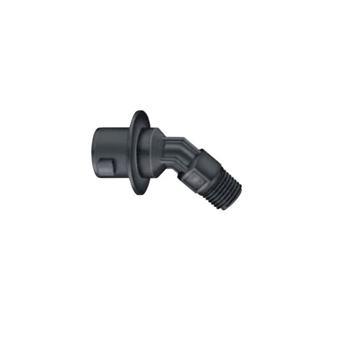 TeeJet 1/4" Male NPT x Quick TeeJet 45 Degree Nozzle Body