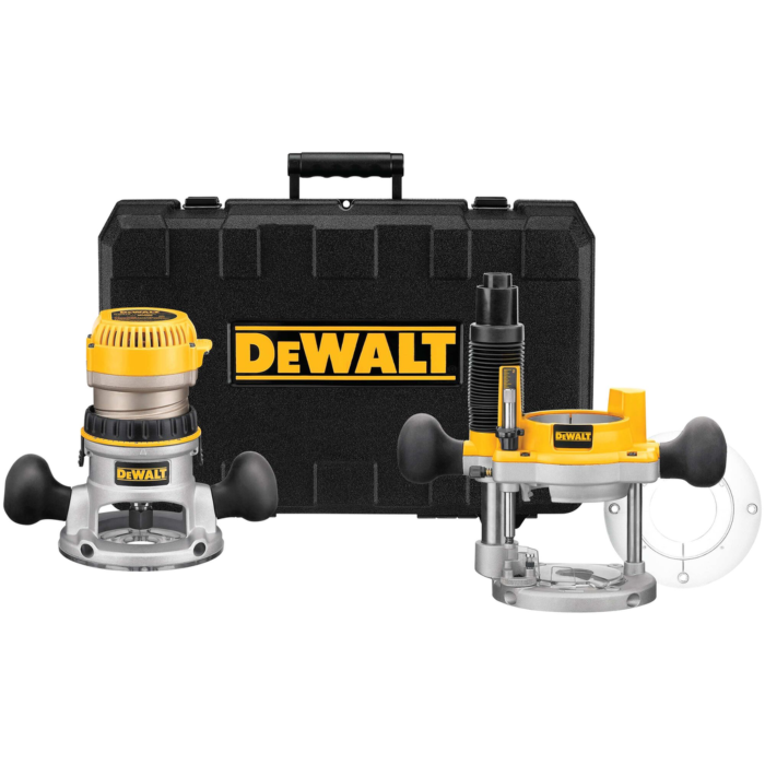 11 Amp Corded 1-3/4 Horsepower Fixed Base / Plunge Router Combo Kit 11 Amp Corded 1-3/4 Horsepower Fixed Base / Plunge Router Combo Kit