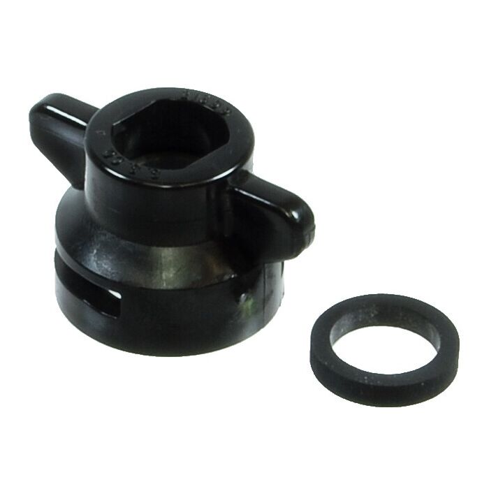 TeeJet Hardi Nozzle Body Cap, Black