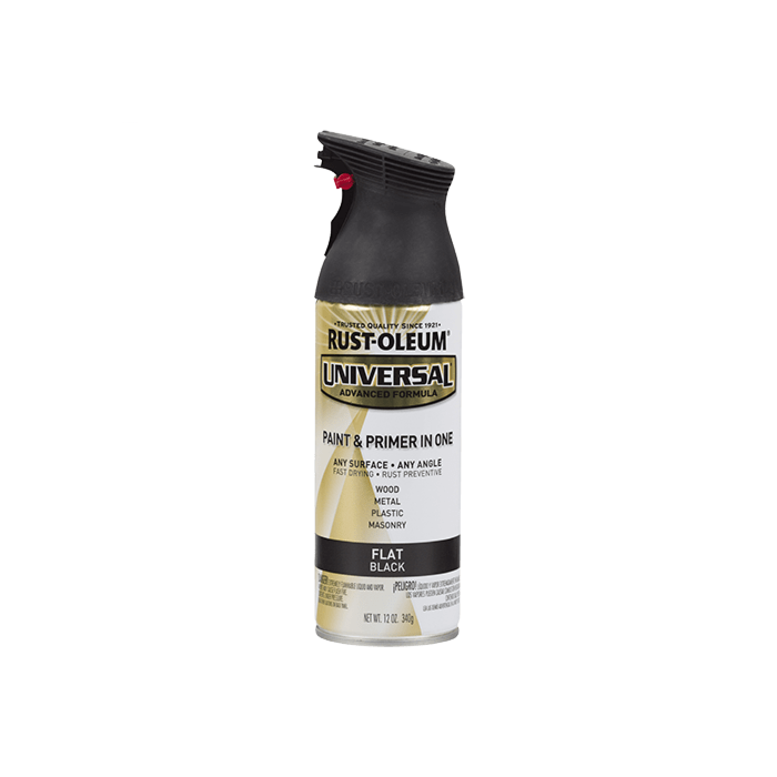 Rustoleum Premium Spray Paint (Flat - Black) 12 oz