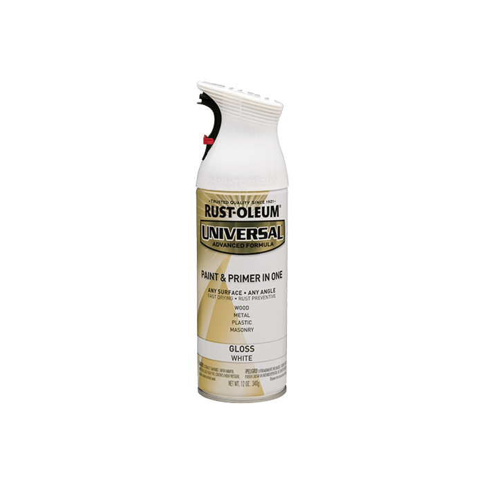 Rustoleum Premium Spray Paint (Gloss - White) 12 oz