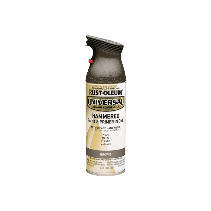 Rust-Oleum Universal Premium Spray Paint - 12 oz - Brown Hammered