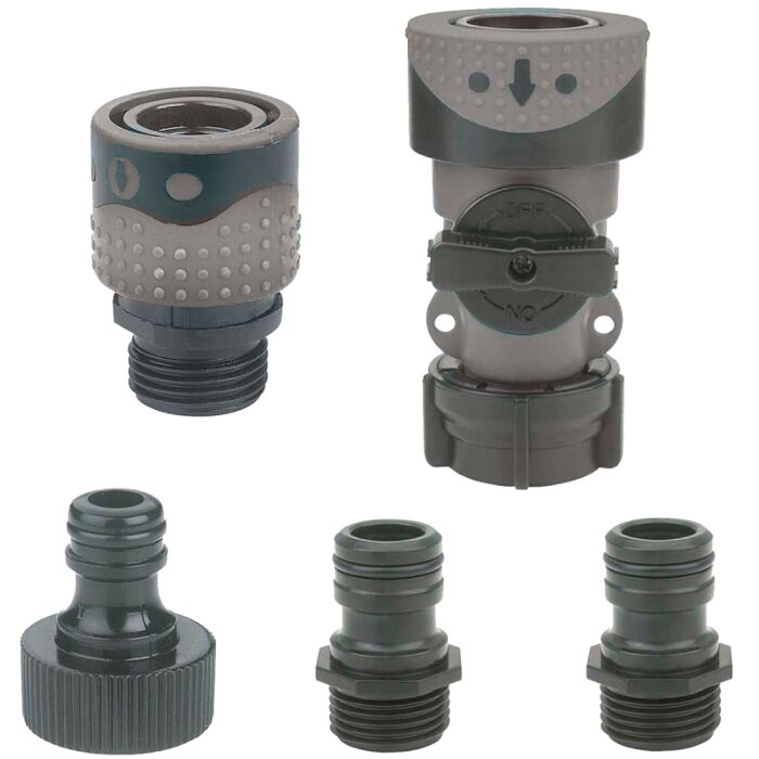 Gilmour 829404-1002 Quick-Connector Set, Polymer