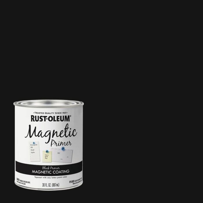Rust-Oleum Specialty Magnetic Primer (Black) Quart
