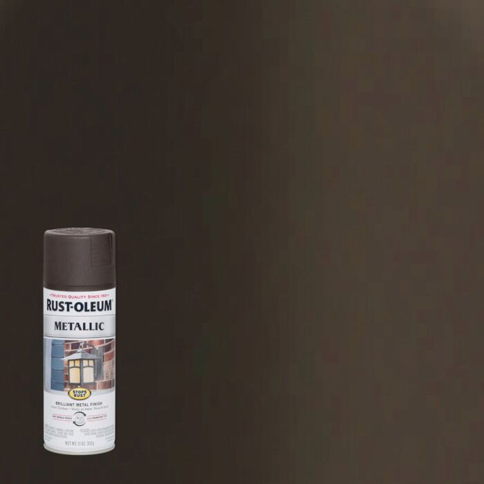 Rust-Oleum Stops Rust® Metallic Spray Paint (Oil Rubbed Bronze) 11 oz