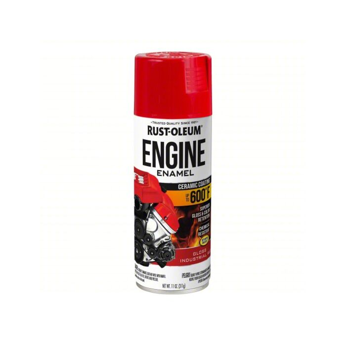 Rust-Oleum Automotive High Heat Spray (Flat - Red) 12 oz