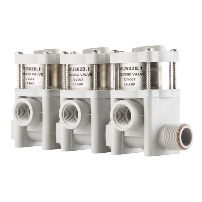 Texas Industrial Remcor 175 psi 0-8 gpm 12 VDC Solenoid Valve Set