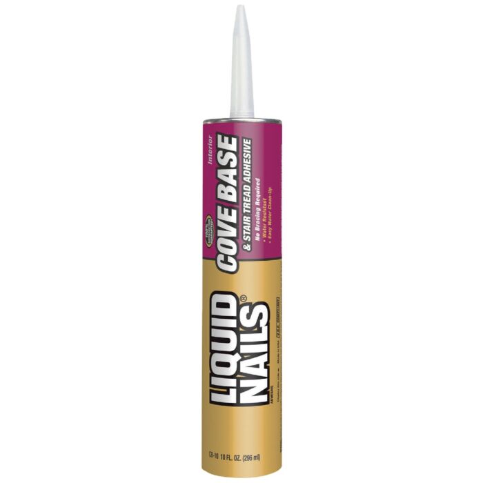 Liquid Nails Stair Tread & Cove Base Adhesive (Tan) 10 oz
