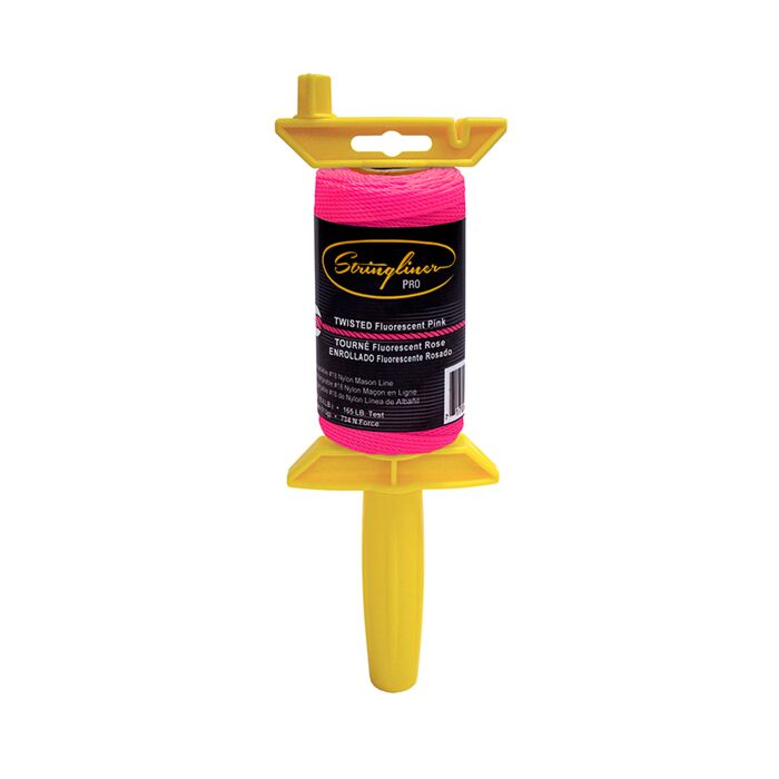 Stringliner 270 ft Polyethylene Fluorescent Pink Pro Reel