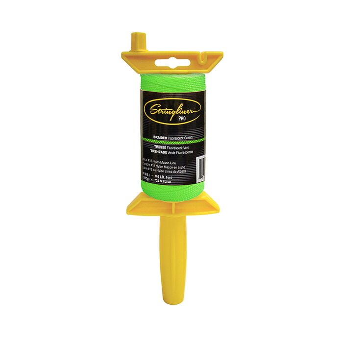 Stringliner 250 ft Polyethylene Fluorescent Green Pro Reel