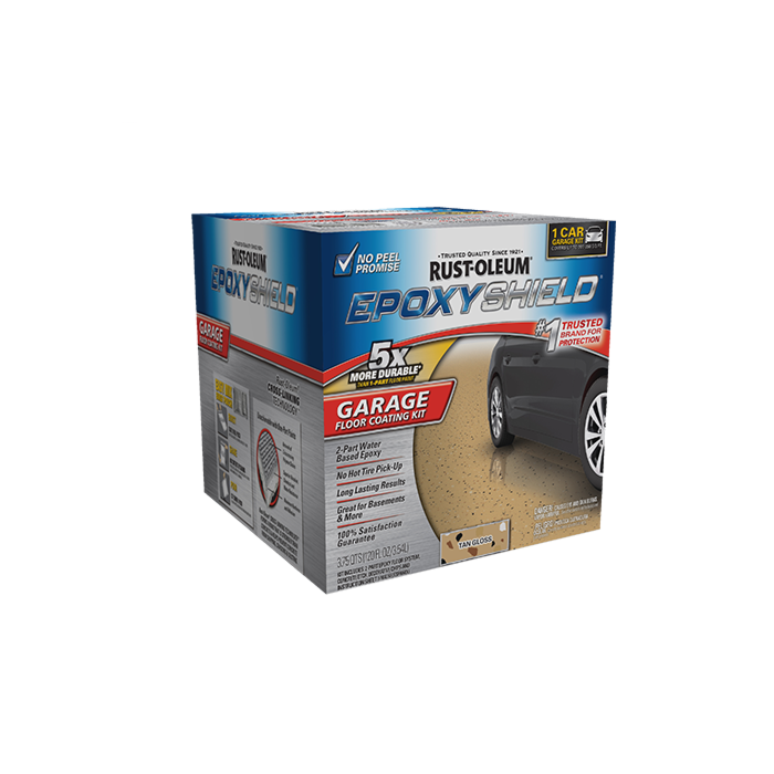 Rustoleum EPOXYSHIELD  Garage Floor Coating Kit (Gloss - Tan)