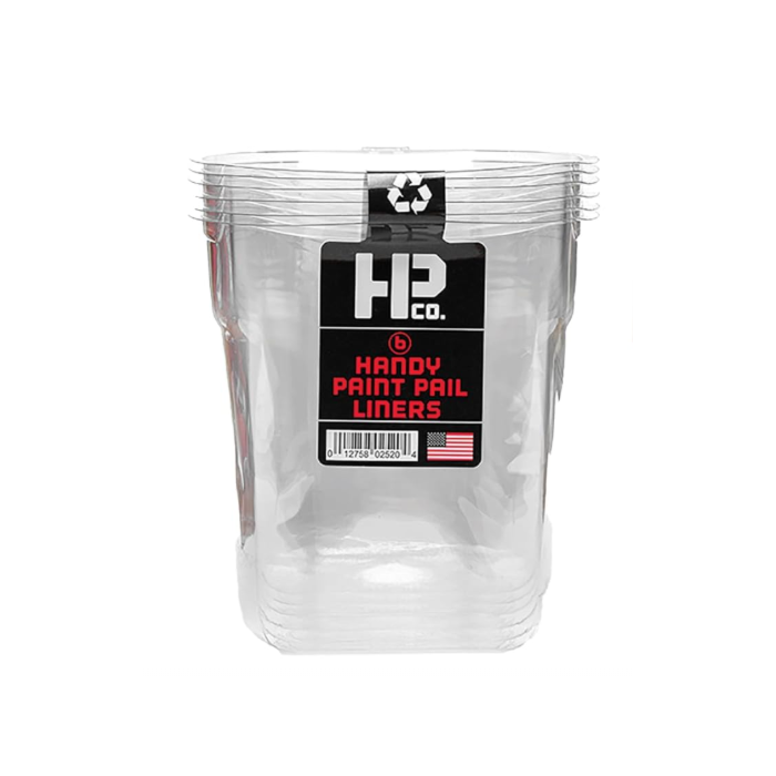 HANDy Clear Paint Pail Liner (6pk) 1 Quart